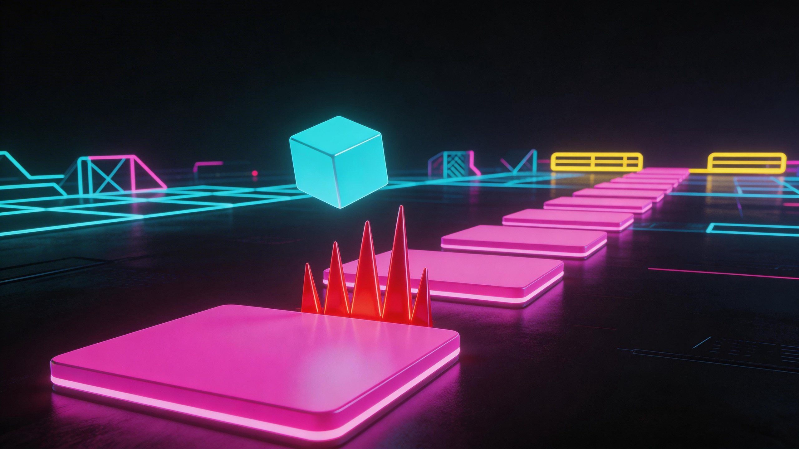 Geometry Lite gameplay